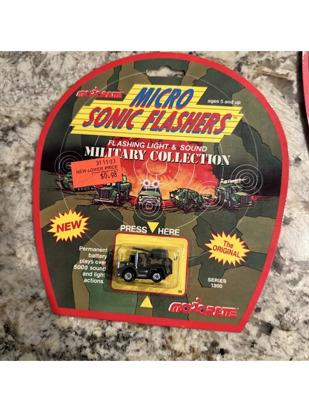 Majorette Micro Sonic Flashers Military Collection Lot Of 9 NEW + FAST SHIPPING